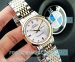 Buy Online High Quality Clone Rolex Day-Date White Dial 2-Tone Gold Men's Watch